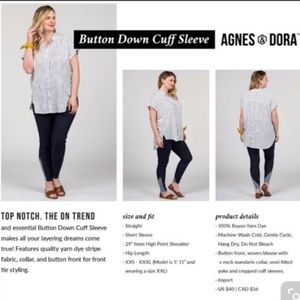 Button Down Cuff Sleeve